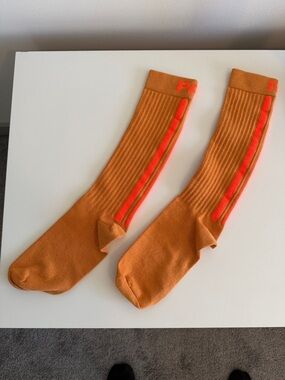 Adidas x IVY PARK Focus Orange large socks